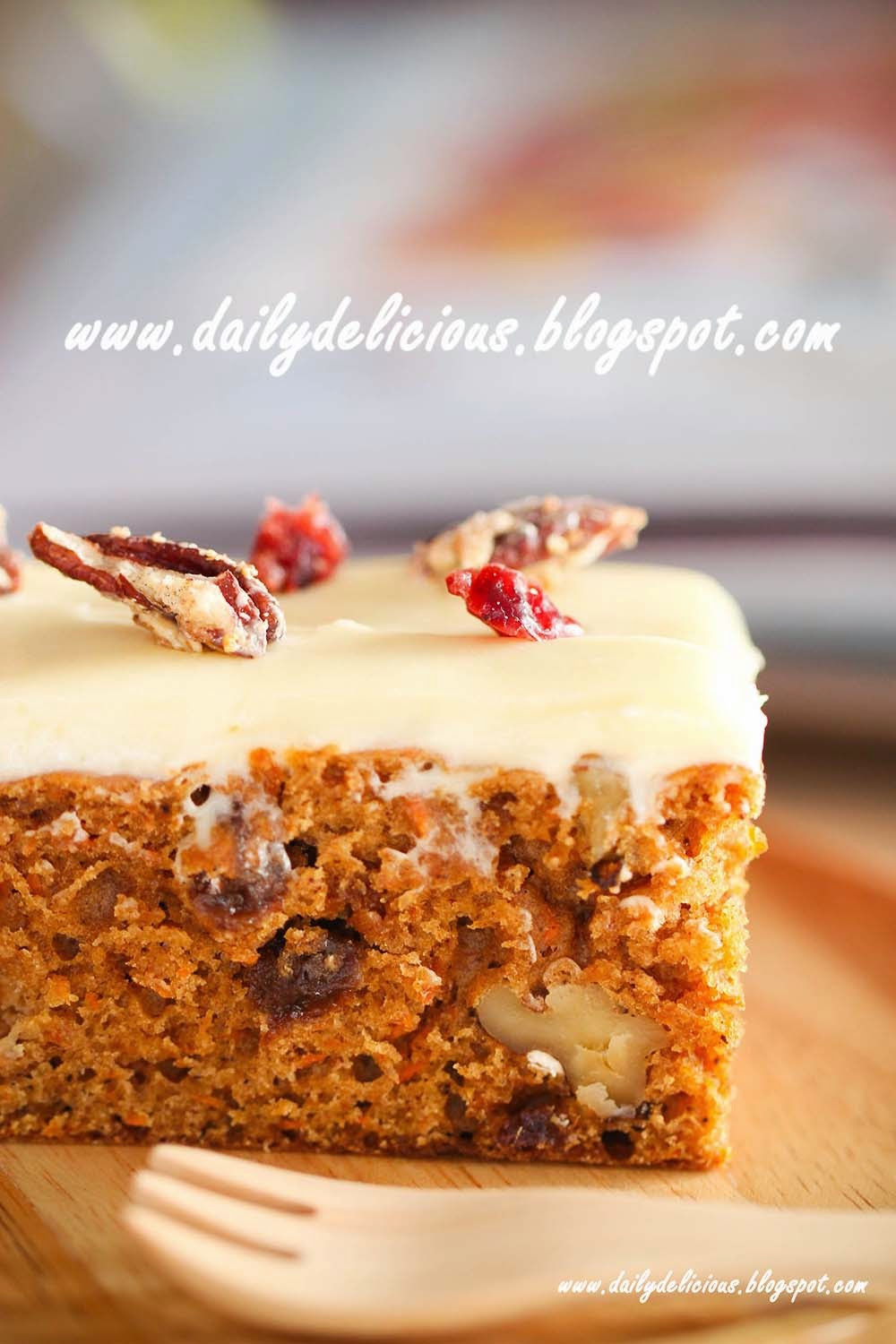 Low Fat Carrot Cake
 dailydelicious Low fat carrot cake Delicious carrot cake