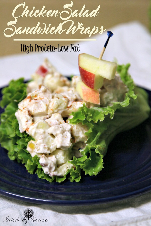 Low Fat Chicken Salad Sandwich Recipes
 Low Fat Protein Rich Chicken Salad Sandwich Wraps
