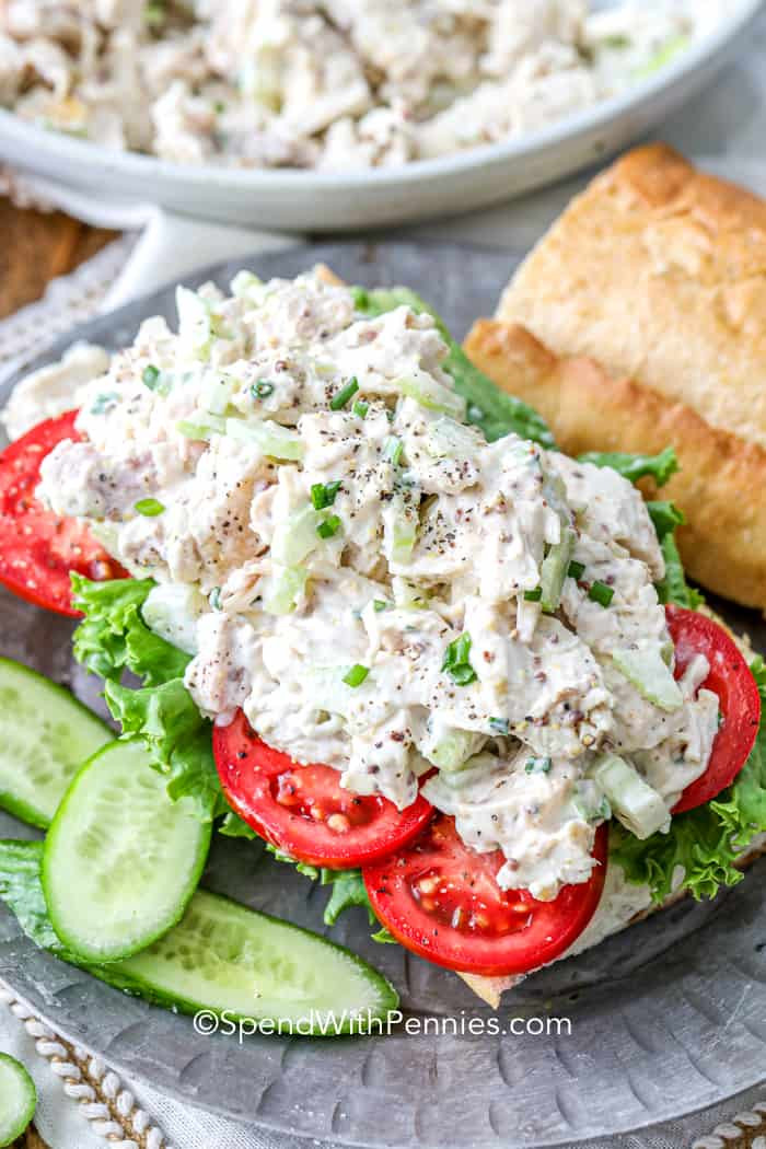 Low Fat Chicken Salad Sandwich Recipes
 Classic Chicken Salad Spend With Pennies