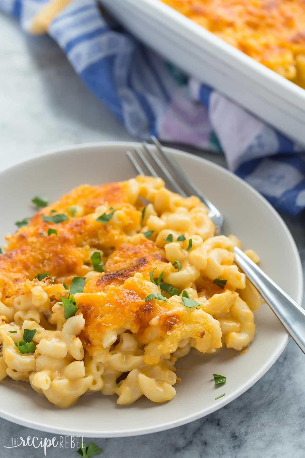 Low Fat Mac And Cheese Recipes
 Healthier Baked Mac and Cheese