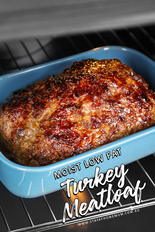 Low Fat Turkey Meatloaf
 Moist Low Fat Turkey Meatloaf