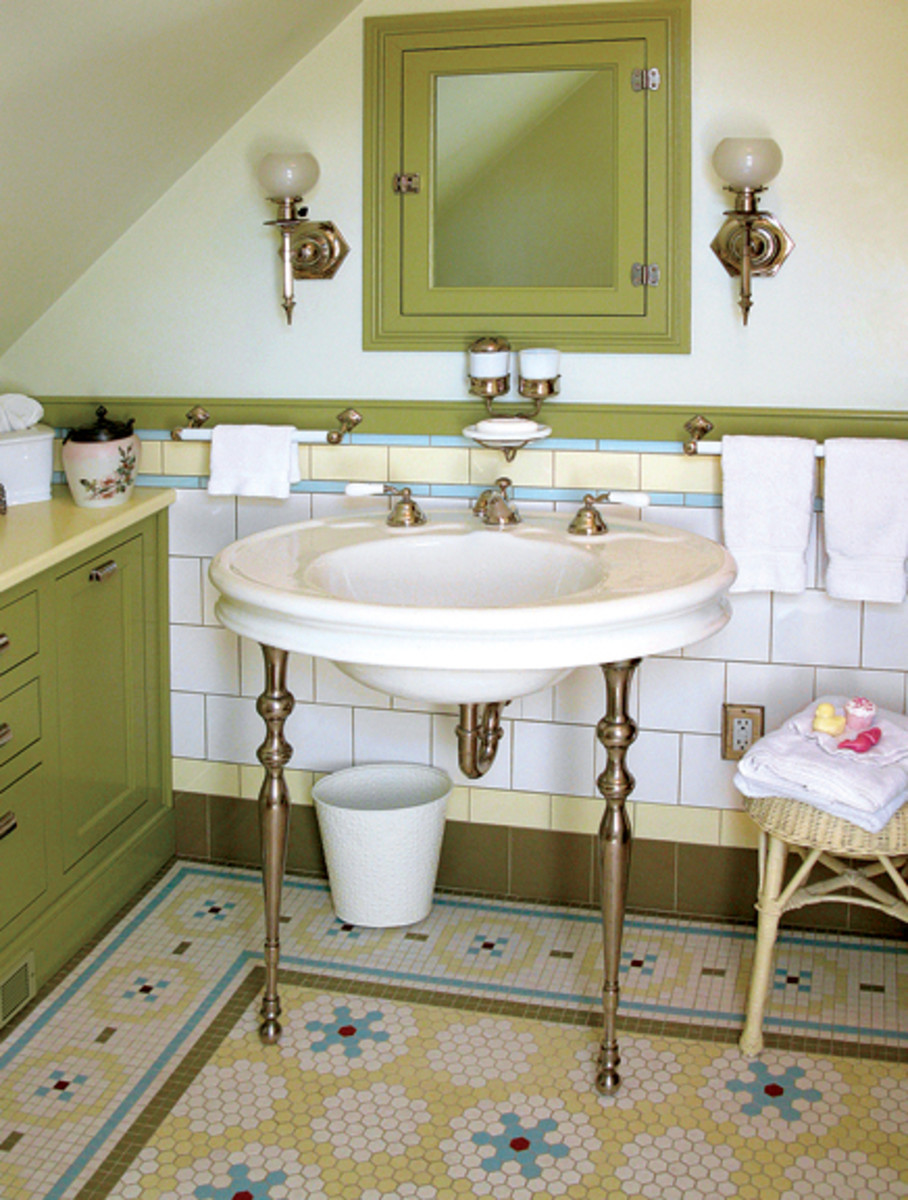 Lowe'S Bathroom Tile
 Mosaic Floor Tile Patterns for Baths Restoration