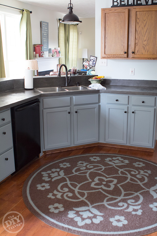 Lowering Kitchen Cabinets
 Bud Friendly Cabinet Makeover The DIY Village