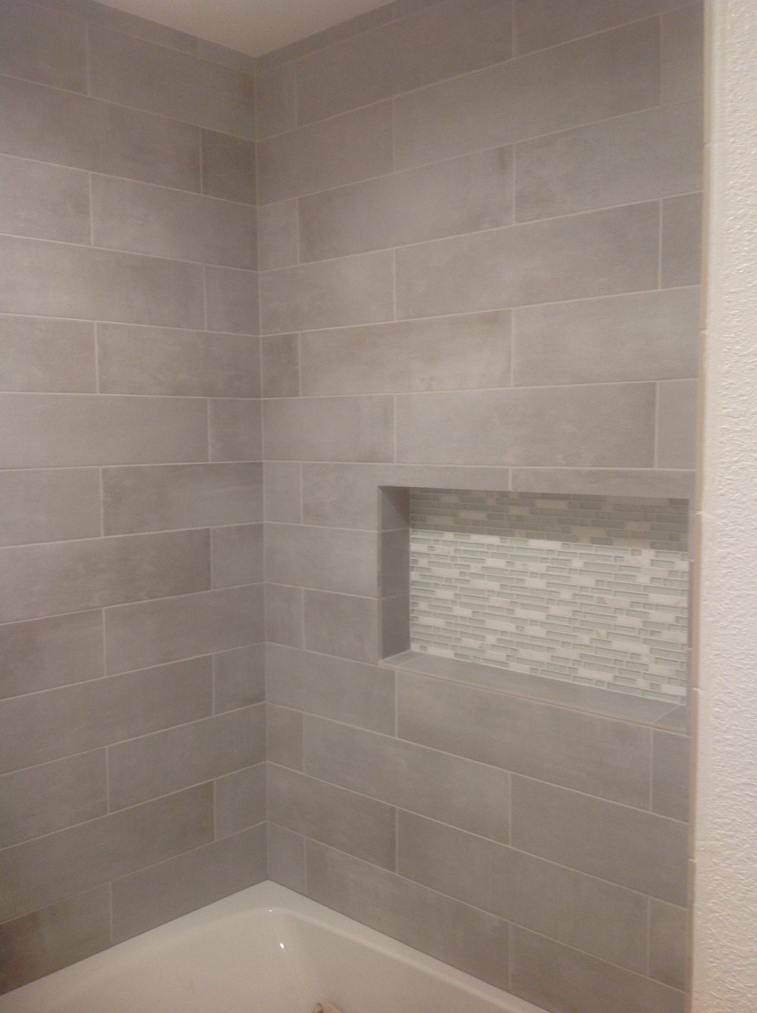 Lowes Bathroom Tiles
 Cityside Gray Porcelain Tile from Lowes