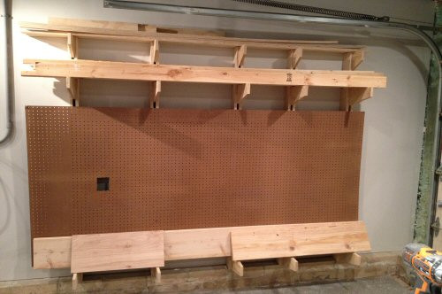 Lumber Storage Rack DIY
 How to Build a Wall Mounted Lumber Storage Rack e