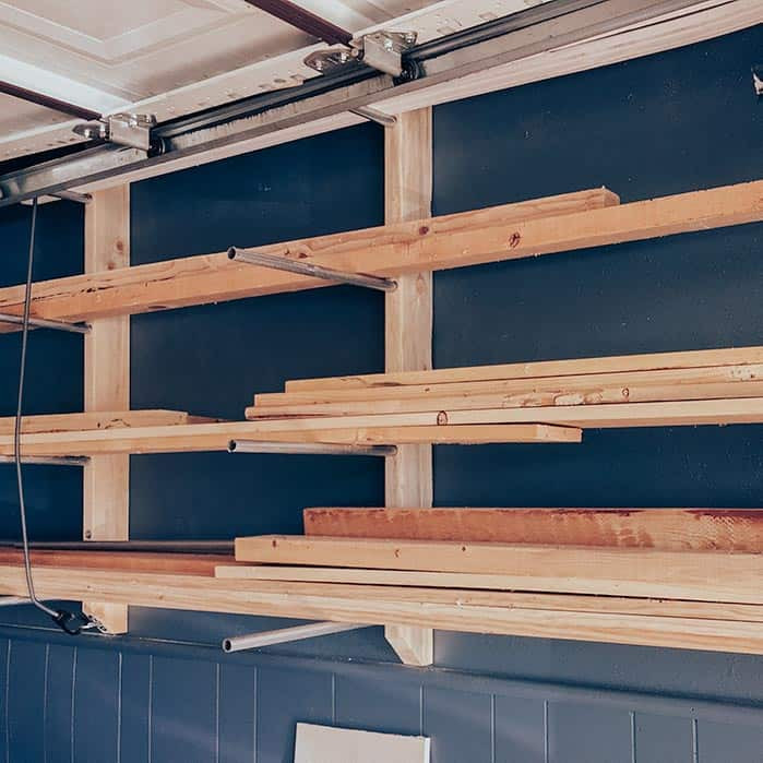 Lumber Storage Rack DIY
 DIY Wood Storage Rack with Conduit 6 Easy Steps