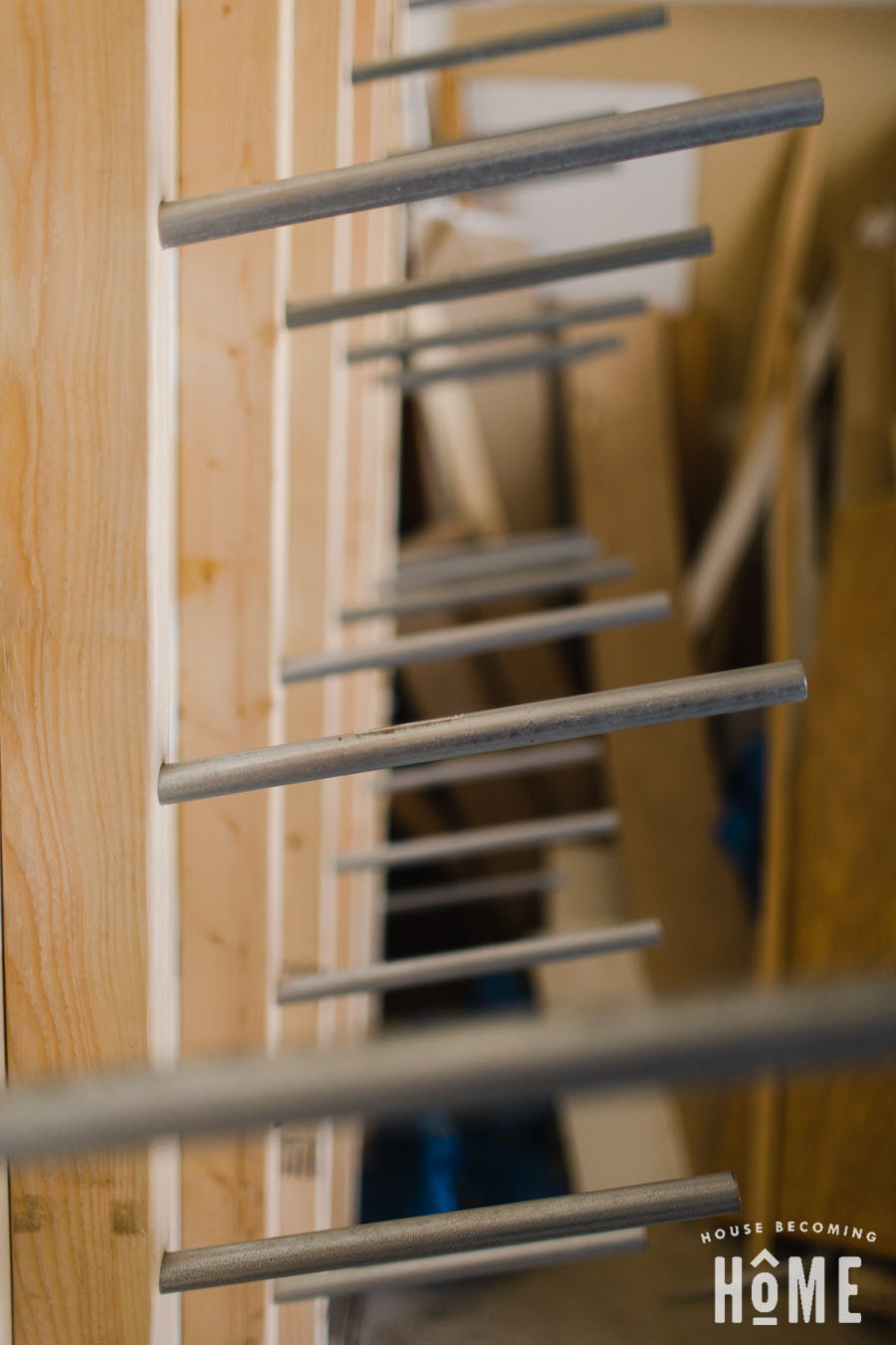 Lumber Storage Rack DIY
 Simple DIY Lumber Rack House Be ing Home