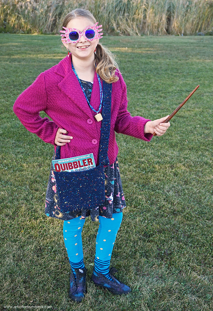 Luna Lovegood Costume DIY
 DIY Luna Lovegood Costume