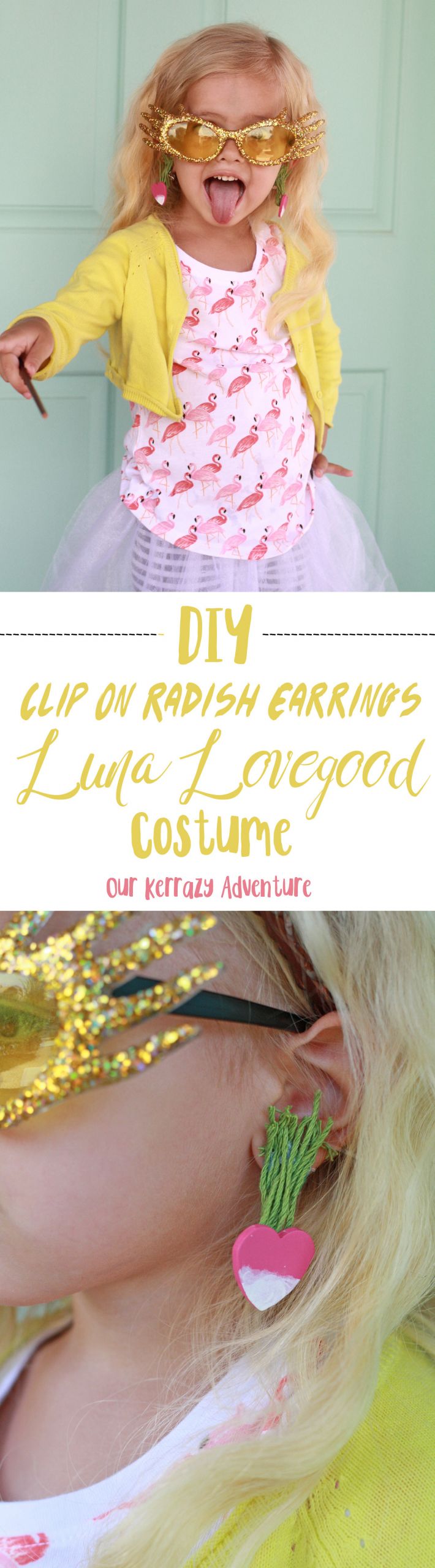 Luna Lovegood Costume DIY
 DIY Radish Earrings Luna Lovegood Costume Our Kerrazy