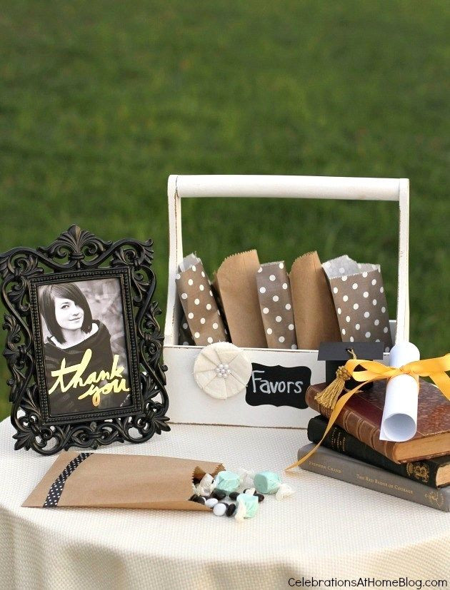 Lunch Ideas For Graduation Party
 Shabby Chic Graduation Party Ideas with Boxed Lunch
