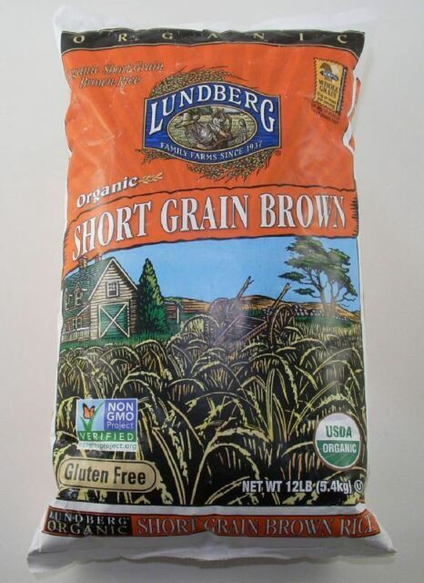 Lundberg Short Grain Brown Rice
 LUNDBERG Organic Short GRAIN BROWN RICE 12 LB FREE