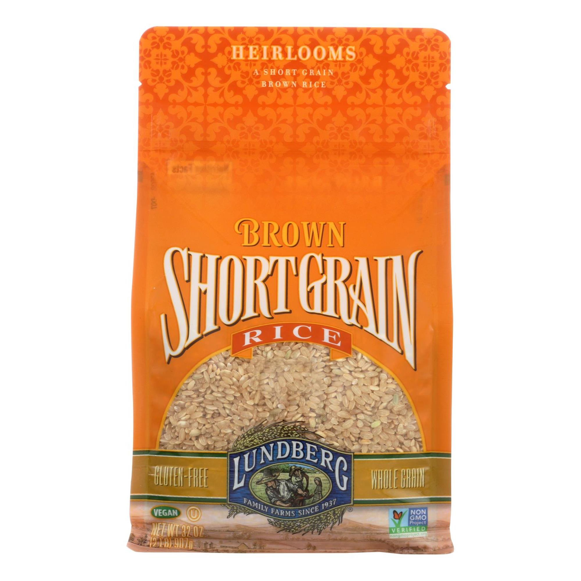 Lundberg Short Grain Brown Rice
 Lundberg Family Farms Brown Short Grain Rice 2 Lb