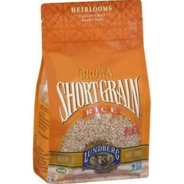 Lundberg Short Grain Brown Rice
 Lundberg Organic Short Grain Brown Rice 32 Oz Pack of