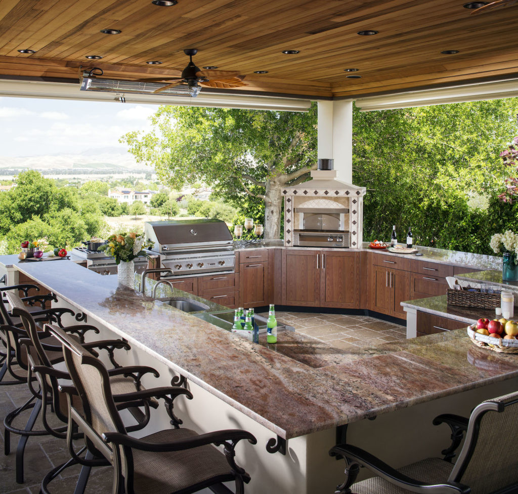 Luxury Outdoor Kitchen
 Does an Outdoor Kitchen Add Value to a Home