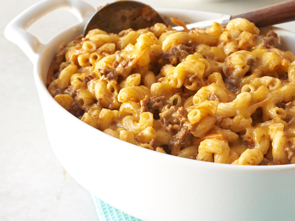 Mac N Cheese With Ground Beef
 macaroni and cheese with ground beef calories