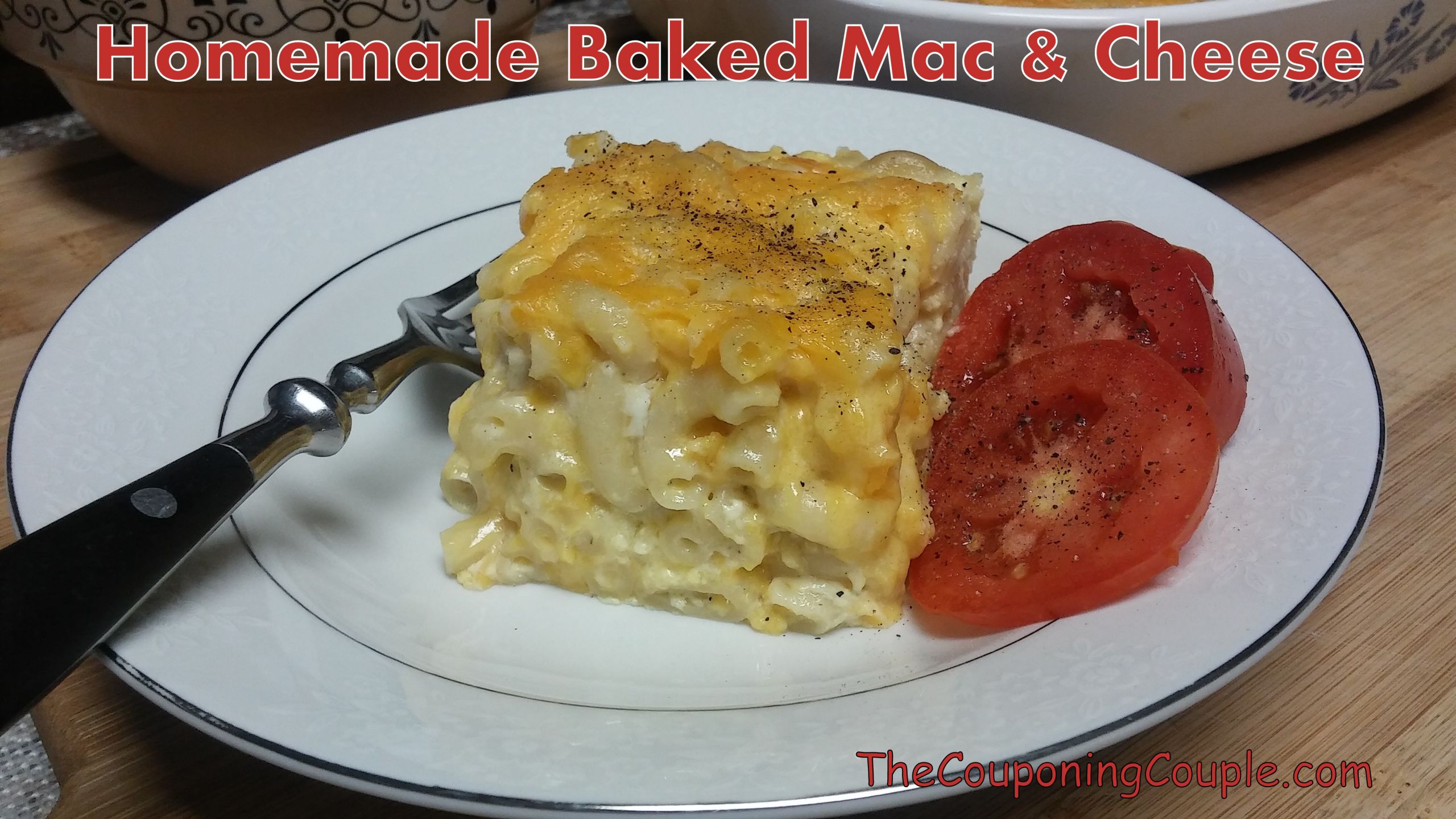 Macaroni And Cheese Homemade Baked
 Homemade Baked Macaroni & Cheese Recipe