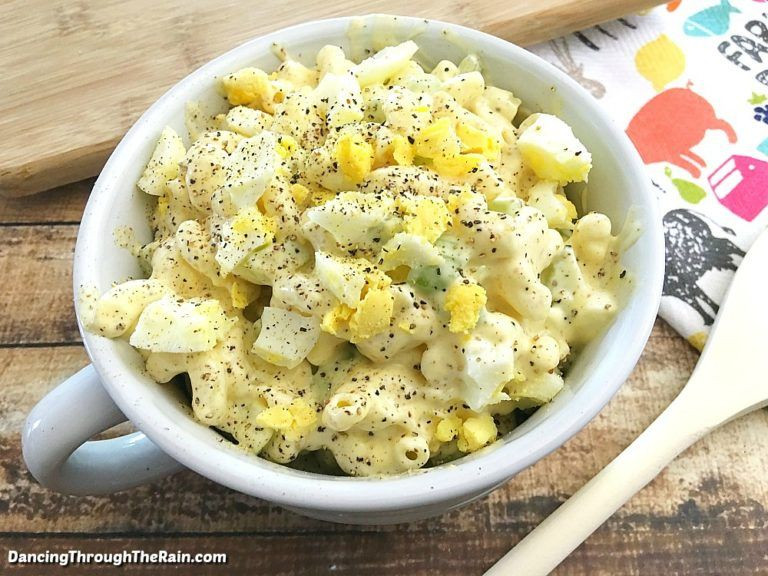 Macaroni Salad With Egg And Cheese
 Macaroni Egg Salad Recipe