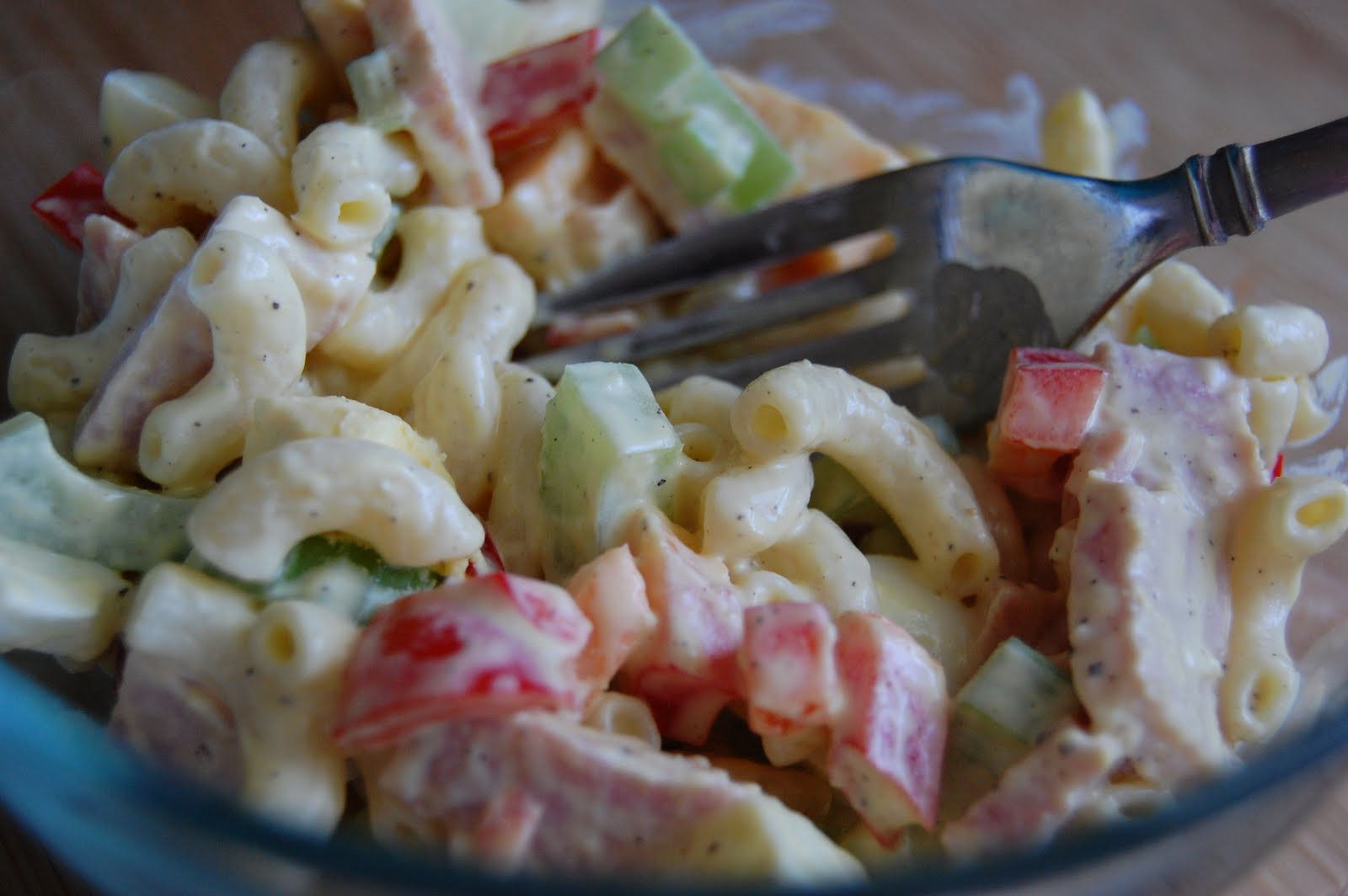 Macaroni Salad With Ham And Cheese Recipe
 Food Fun & Life Ham & Cheese Macaroni Salad