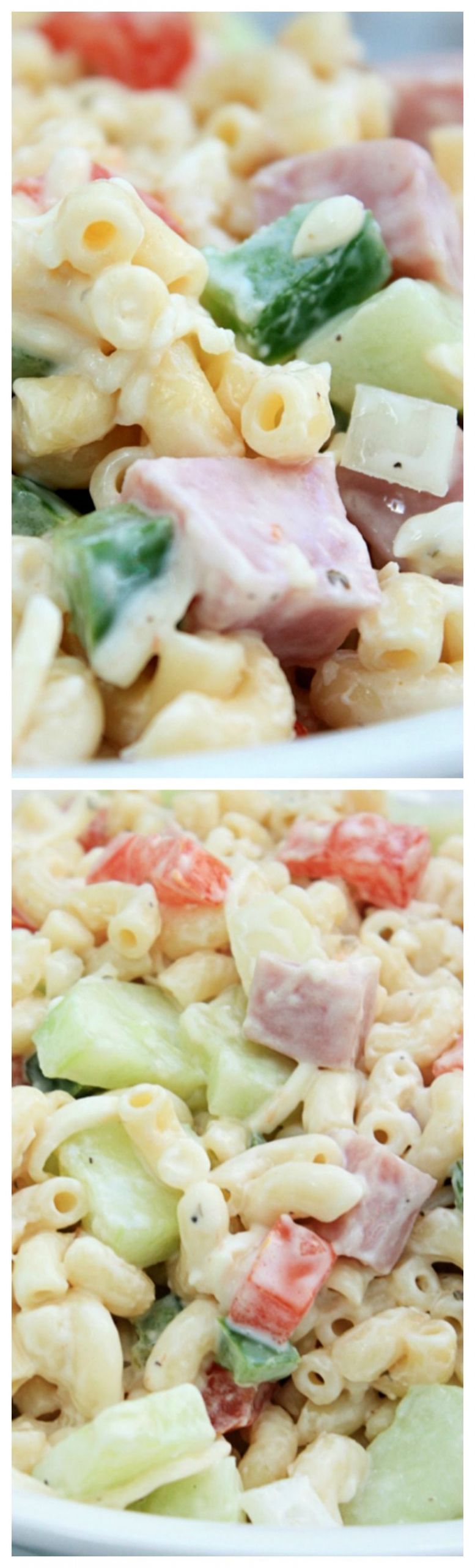 Macaroni Salad With Ham And Cheese Recipe
 Ham and Cheese Ranch Macaroni Salad Recipe