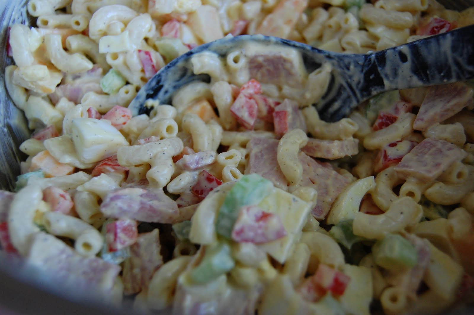 Macaroni Salad With Ham And Cheese Recipe
 Food Fun & Life Ham & Cheese Macaroni Salad