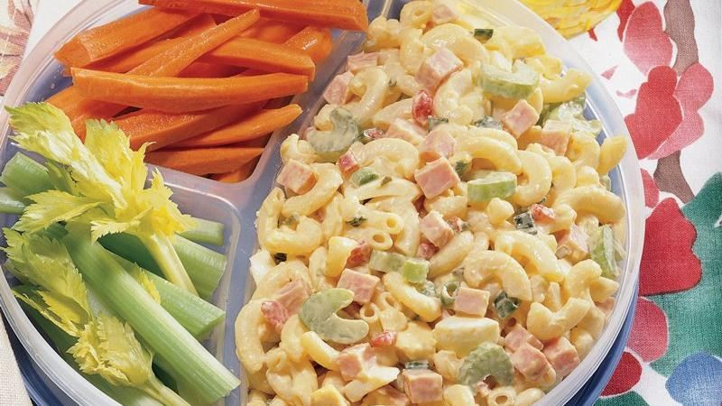 Macaroni Salad With Ham And Cheese Recipe
 Ham and Macaroni Picnic Salad recipe from Betty Crocker