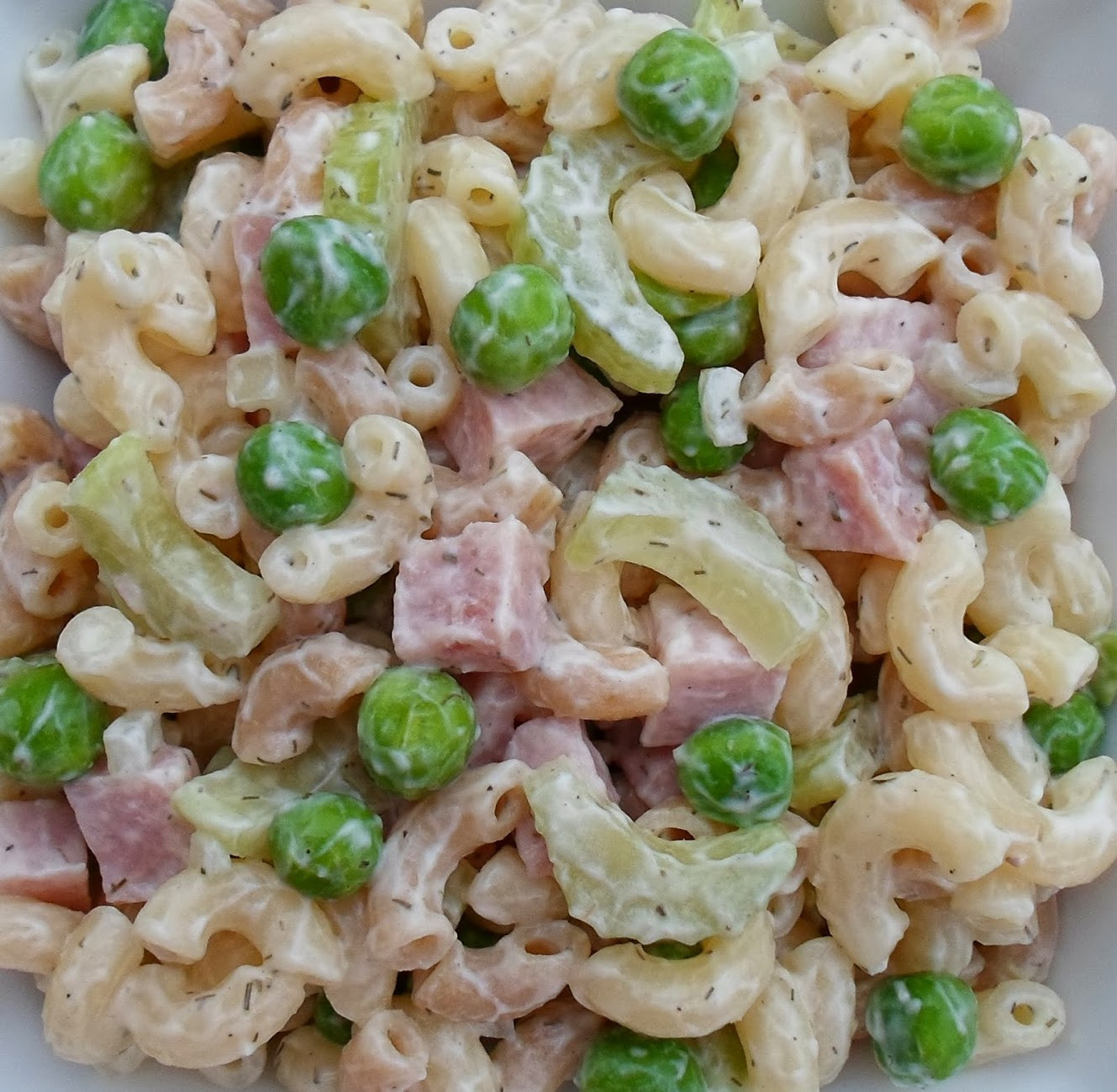Macaroni Salad With Ham And Cheese Recipe
 Happier Than A Pig In Mud Baked Bean Casserole A Trisha