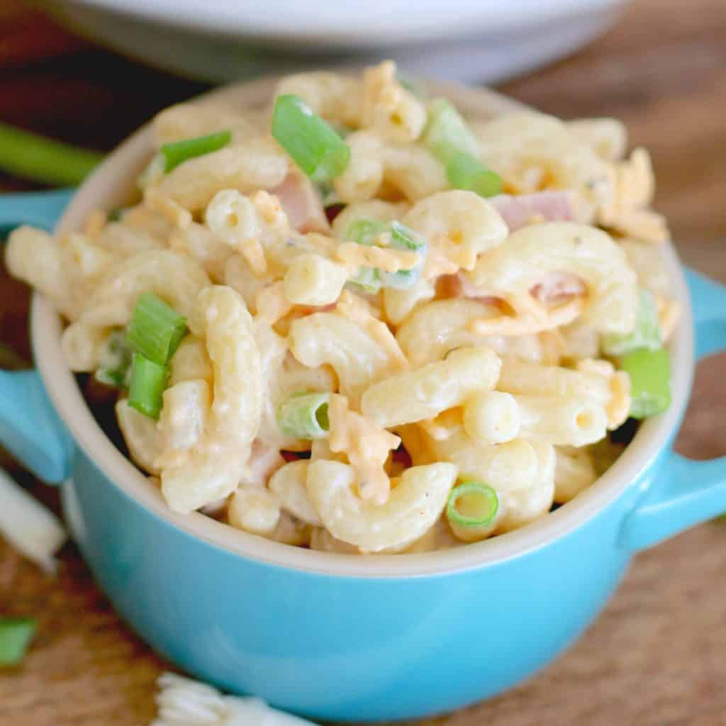 Macaroni Salad With Ham And Cheese Recipe
 Pimiento Cheese and Ham Macaroni Salad The Country Cook