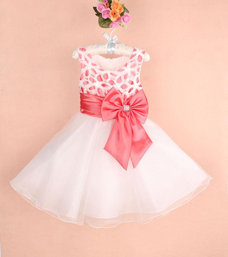 Macy'S Baby Girl Party Dresses
 Newest Design Baby Girls Wedding Party Dress Kids Girl