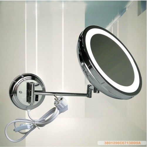 Magnifying Bathroom Mirrors Wall Mounted
 Magnifying Bathroom LED Lighted Wall Mounted Makeup