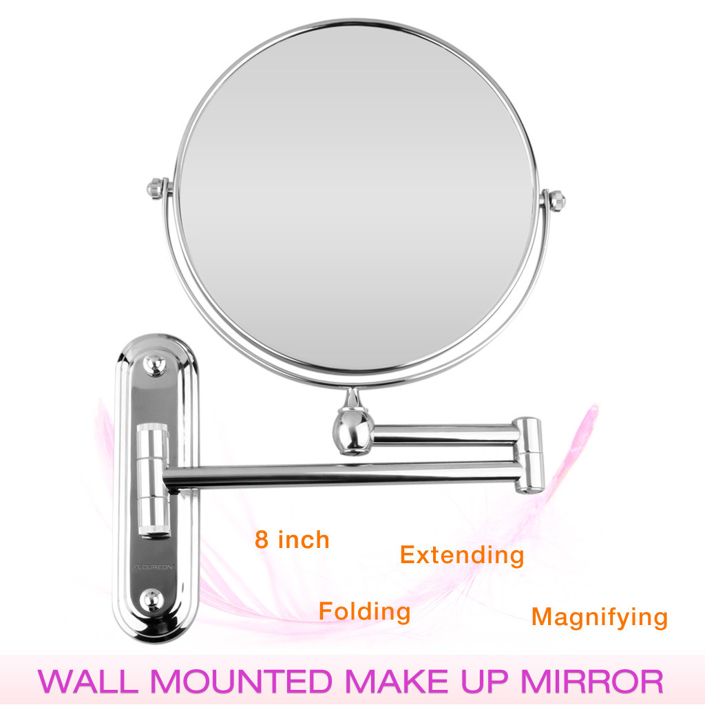 Magnifying Bathroom Mirrors Wall Mounted
 EXTENDING 10X MAGNIFYING Make Up BATHROOM SHAVING Double