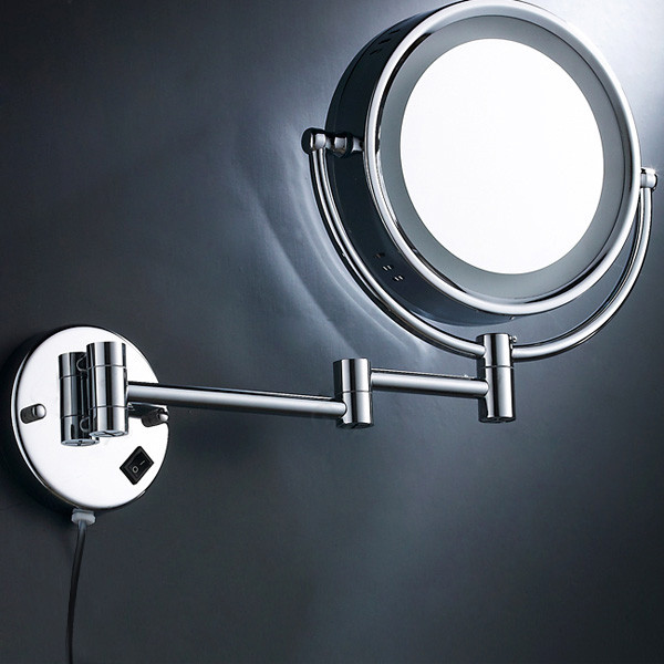 Magnifying Bathroom Mirrors Wall Mounted
 10X Beauty LED Lighted Mirror Wall Mounted Bathroom