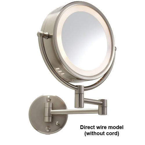 Magnifying Bathroom Mirrors Wall Mounted
 Wall Mounted Makeup Mirror Vanity Lighted Cosmetic