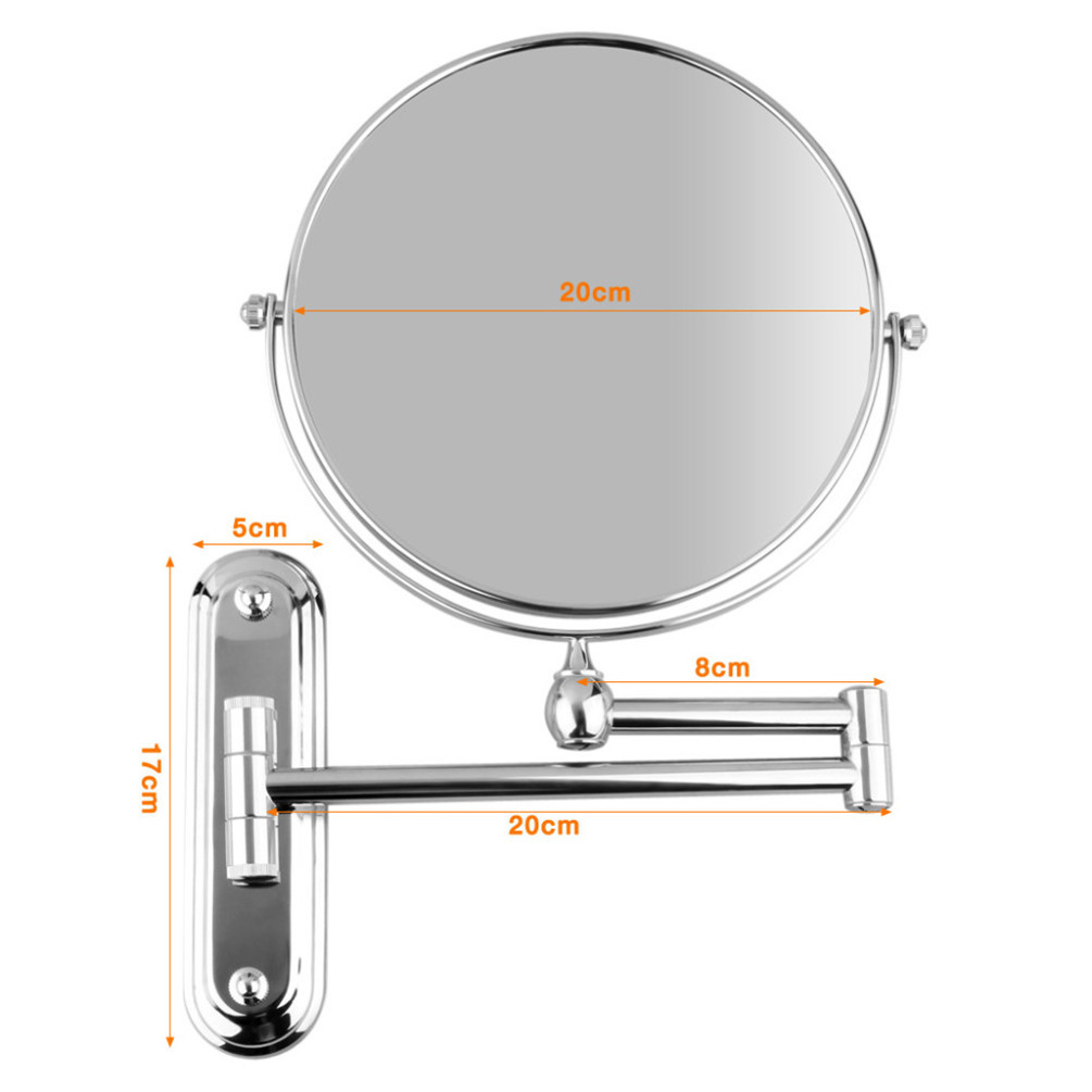 Magnifying Bathroom Mirrors Wall Mounted
 Double Sided Wall Mount 1 10x Magnifying Cosmetic Shaving