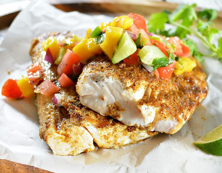 Mahi Mahi Fish Recipes
 Mahi Mahi with Mango Jalapeño Salsa Recipe