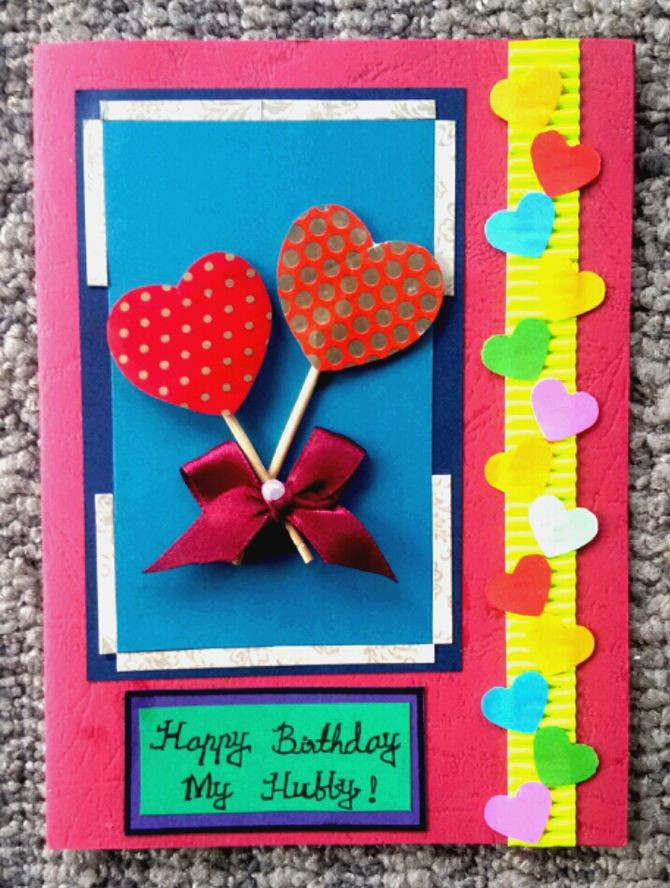 Make A Birthday Card
 How to Make a Simple Handmade Birthday Card 15 Steps
