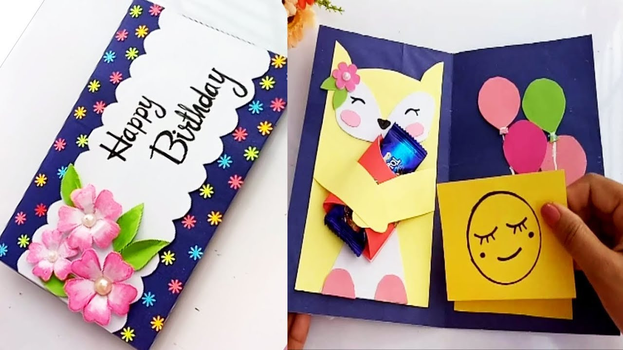 Make A Birthday Card
 How to make Birthday Gift Card DIY Greeting Cards for