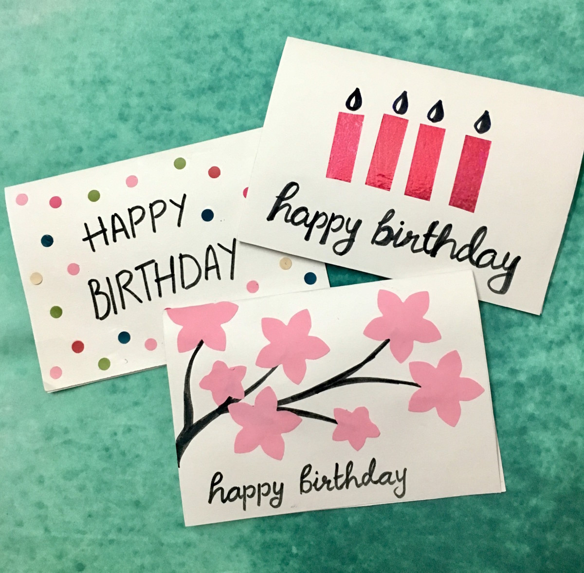 Make A Birthday Card
 3 Easy 5 Minute DIY Birthday Greeting Cards