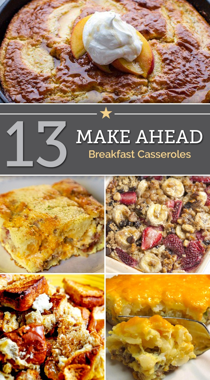 Make Ahead Breakfast Casseroles For A Crowd
 13 Make Ahead Breakfast Casseroles thegoodstuff