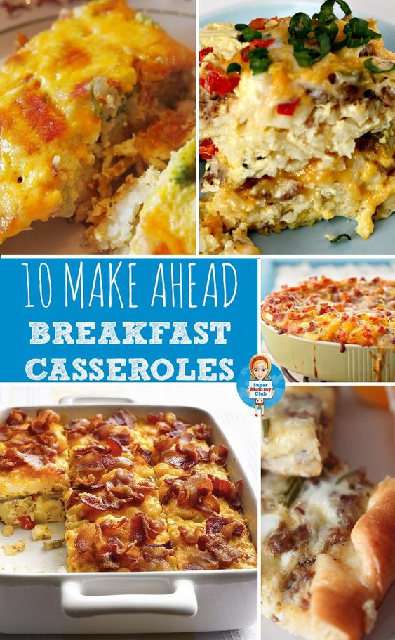 Make Ahead Breakfast Casseroles For A Crowd
 Make ahead breakfast casseroles Make ahead breakfast and