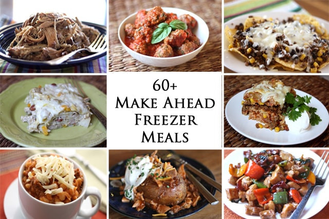 Make Ahead Dinner Recipe
 60 Make Ahead Freezer Meals