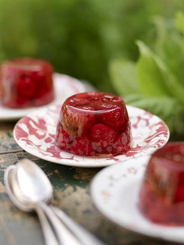 Make Ahead Summer Desserts
 Raspberry jellies Refreshing make ahead summer dessert