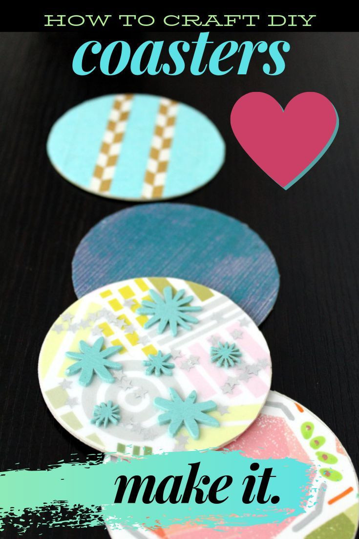Make And Take Crafts For Adults
 DIY Coasters for a Make and Take Girls ly Craft Night