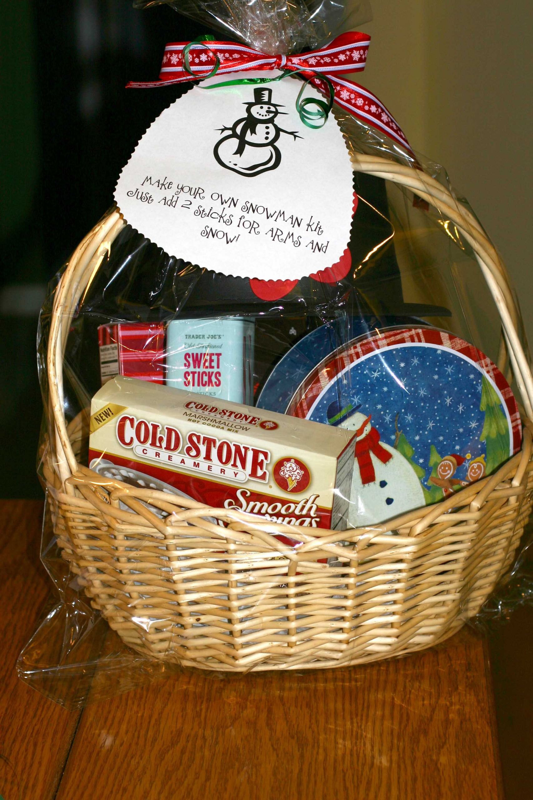 Make Your Own Gift Basket Ideas
 Make Your Own Snow Man Kit Gift Basket Bargain Shopper Mom