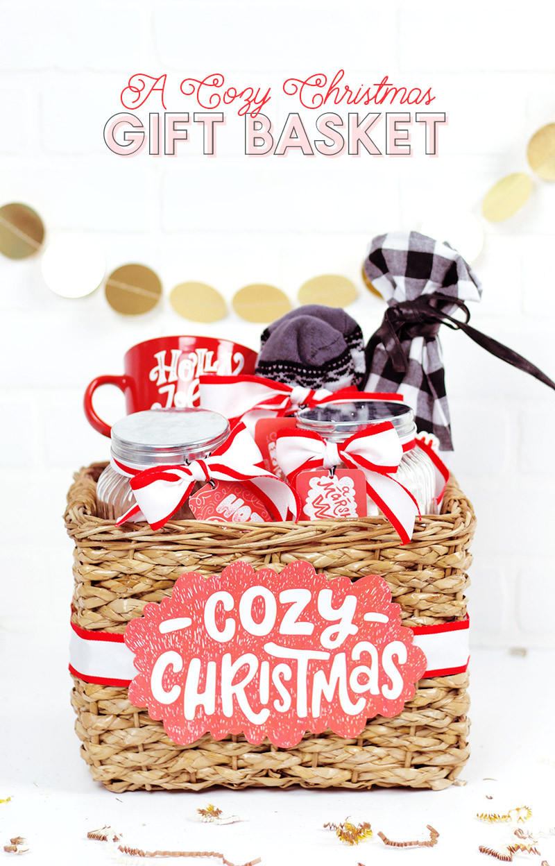 Making A Gift Basket Ideas
 A Cozy Christmas A Christmas Gift Basket Idea Persia Lou