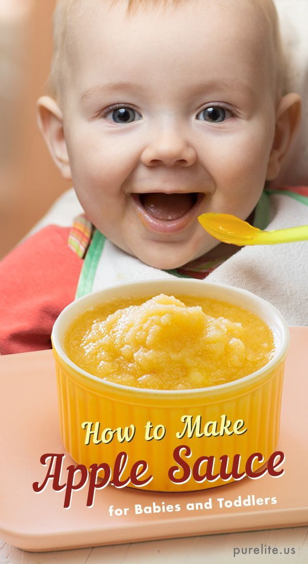 Making Applesauce For Baby
 How to Make Apple Sauce for Babies and Toddlers in 2020