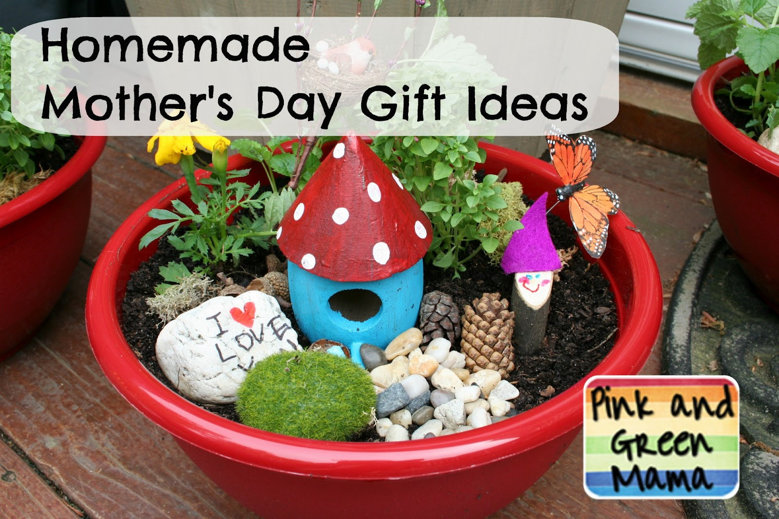 Making Mothers Day Gifts
 Pink and Green Mama Homemade Mother s Day Gift Ideas