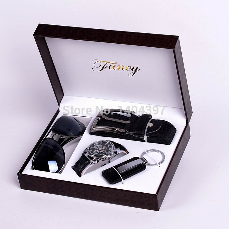 Male Birthday Gifts
 Men Birthday Gift Suit Package Car Key Ring SunGlasses