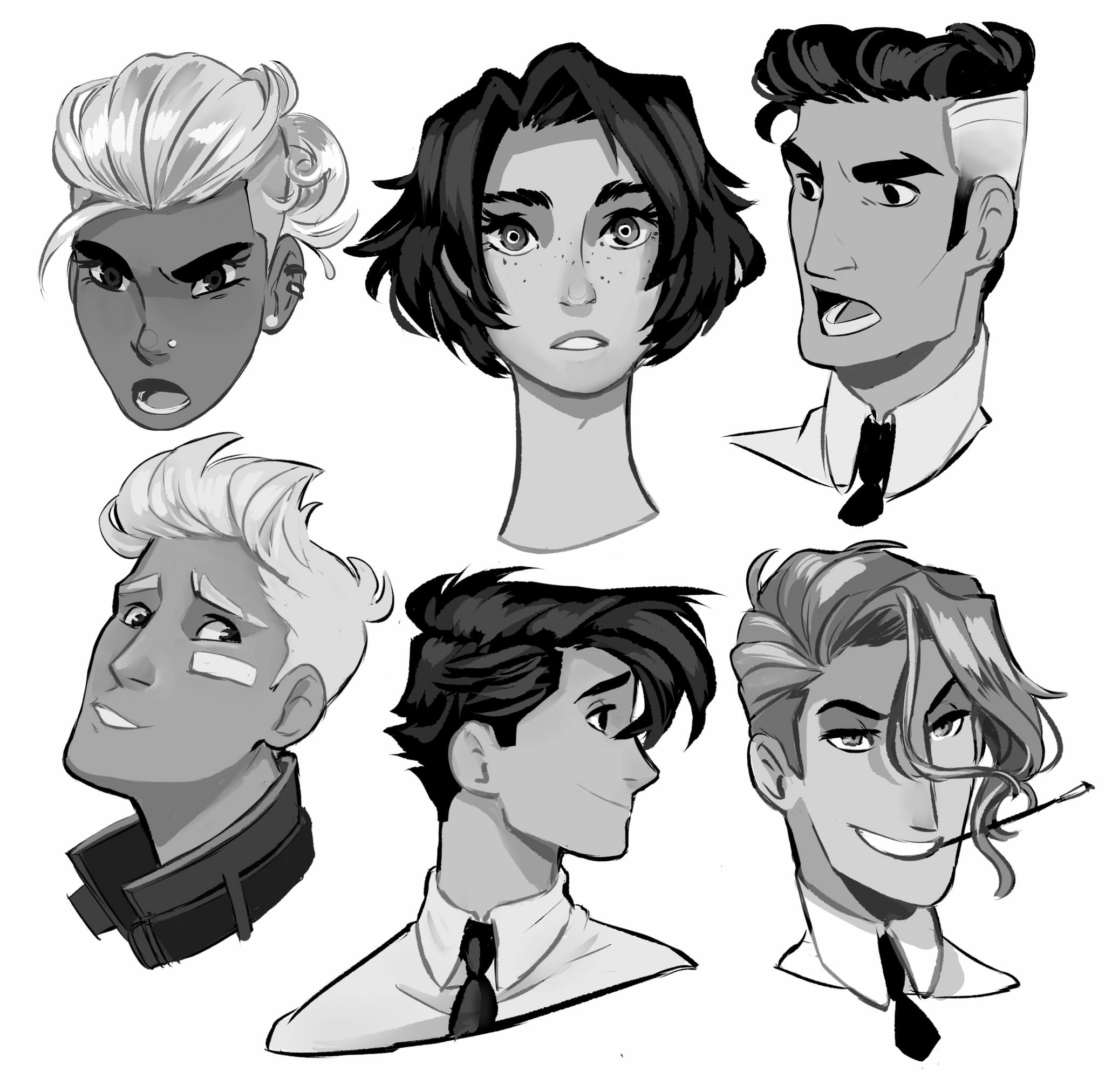 Male Hairstyles Anime
 PrinceCanary