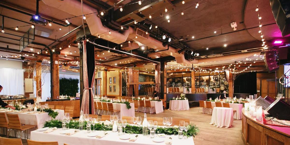 Manhattan Wedding Venues
 City Winery New York Weddings