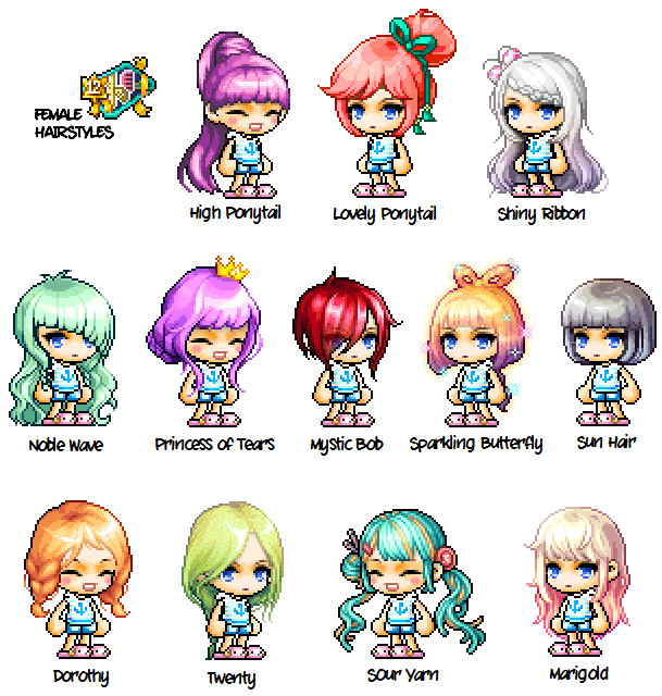 Maplestory Female Hairstyle
 Maplestory Hairstyles 2018 Hairstyles By Unixcode